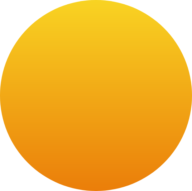 orange gradient circle